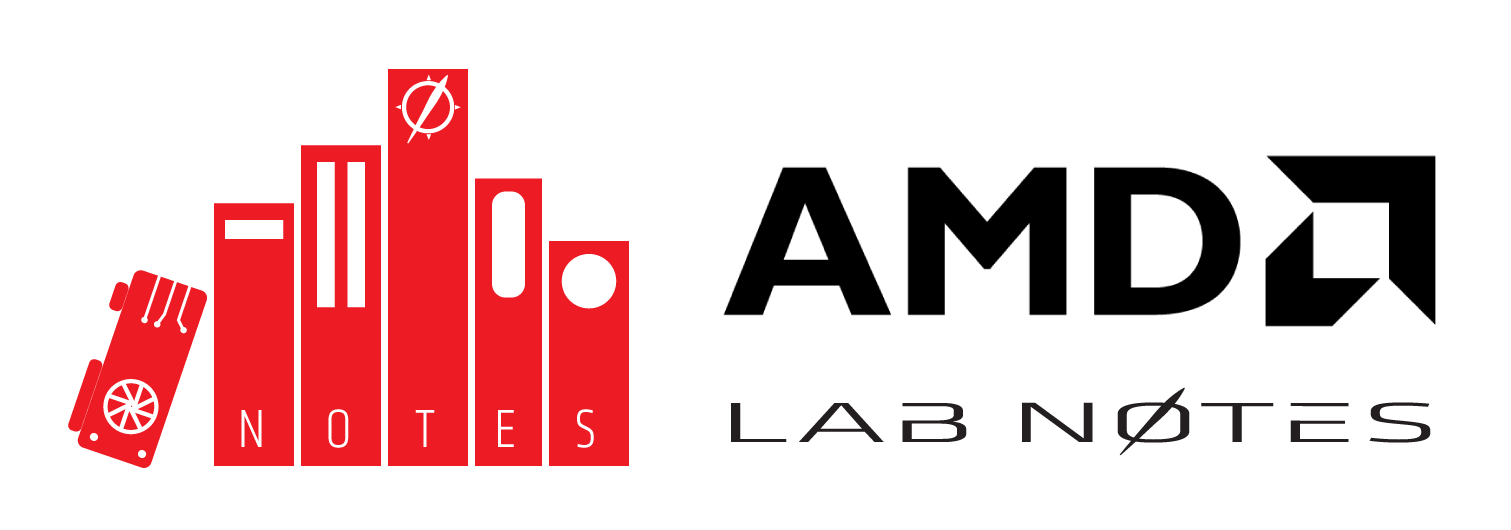 Logo of “AMD lab notes”.